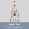 imageChicco Stack HiLo 6in1 MultiUse Convertible High Chair Reclining High Chair for Babies and Toddlers EasyClean Baby Booster Toddler Seat Combo  TideBlueGreenSand