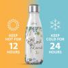 imageChicco Stainless Steel Double Wall Vacuum Insulated Water Bottle 17oz  Food Grade Stainless Steel  Wide Mouth Opening  LeakProof and SweatFreeSloth