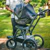 imageChicco TRE Jogging Stroller AllTerrain Stroller Compatible with Chicco Infant Car Seats not Included Baby Travel Gear  GalaxyBlackGalaxy