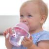 imageChicco Transition Sippy Cup with Silicone Spout and SpillFree Lid 7oz Calibration Markings  Removable Handles  TopRack Dishwasher Safe  Easy to Hold with Ergonomic Indents  Pink 4 monthsPink