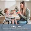 imageChicco Zest 4in1 Folding High Chair Feeding Chair Toddler Chair and Youth Stool MultiUse Easy Clean High Chair  CapriBlueCapri