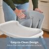 imageChicco Zest 4in1 Folding High Chair Feeding Chair Toddler Chair and Youth Stool MultiUse Easy Clean High Chair  CapriBlueSeasalt