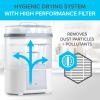 imageMicrowave Steam Sterilizer  Removes 999 of Dirt Quickly and Naturally with The Power of steam WhiteGreyAdvanced Sterilizer and Dryer