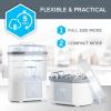 imageMicrowave Steam Sterilizer  Removes 999 of Dirt Quickly and Naturally with The Power of steam WhiteGreyAdvanced Sterilizer and Dryer