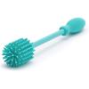 imageChicco 95 Silicone Bottle Brush with FoodGrade Silicone Bristles  Dishwasher ampamp Sterilizer Safe  NonSlip Comfort Grip Handle  Hangs for Drying ampamp Storage  Teal1 Count Pack of 1