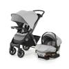 imageChicco Bravo 3in1 Trio Travel System Bravo QuickFold Stroller with KeyFit 30 Infant Car Seat and Base Car Seat and Stroller Combo  CallaGreyDriftwood