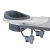 imageChicco Caddy HookOn Chair Portable High Chair for Babies and Toddlers for Children up to 37 lbs Lightweight Compact Fold  BlackBlackCharcoal