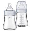 imageChicco Duo 5oz Hybrid Baby Bottle with InvinciGlass Inside and Plastic Outside  Dishwasher Bottle Warmer and Electric Sterilizer Safe  IntuiLatch Nipple  ClearGrey 2pkGrey