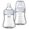 imageChicco Duo Deluxe Hybrid Baby Bottle Starter Gift Set with InvinciGlass Inside and Plastic Outside  Dishwasher Bottle Warmer and Electric Sterilizer Safe  IntuiLatch Nipple  ClearGreyGrey