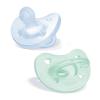 imageChicco PhysioForma 100 Soft Silicone One Piece Pacifier for Babies 616 Months  BPA ampamp Latex Free  Reusable Case  BlueGreen 2pkBlueGreen  2 Pack