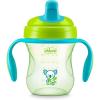 imageChicco SemiSoft Trainer with BiteResistant Spout and SpillFree Lid 7oz Removable NonSlip Handles  TopRack Dishwasher Safe  Easy to Hold Ergonomic Indents  Blue 6 monthsGreen