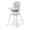 imageChicco Stack 123 High Chair  Cadiz  BlueCadiz