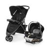 imageChicco Viaro QuickFold Travel System Includes Infant Car Seat and Base Stroller and Car Seat Combo Baby Travel Gear  BlackBlackBlack