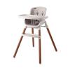 imageChicco Zest 4in1 Folding High Chair Feeding Chair Toddler Chair and Youth Stool MultiUse Easy Clean High Chair  CapriBlueChai