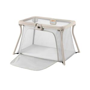 imageChicco Alfa Lite Lightweight Travel Playard Portable Playpen for Babies and Toddlers SnapOpenCompact Fold Design 13 lbs Baby Travel Essential  DoveBeigeDove