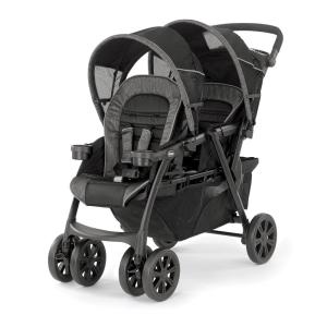 imageChicco Cortina Together Double Stroller  Minerale  BlackSilverMinerale