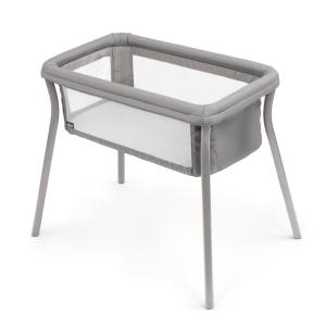 imageChicco LullaGo Anywhere LE Portable Bassinet SpaceSaving Baby Bassinet with Canopy Waterproof Mattress and Fitted Sheet Travel Bassinet for Baby Includes Carry Bag  MirageGreyClay