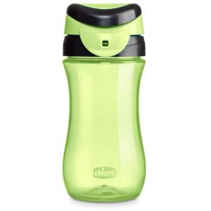 imageChicco My Tumbler Open Rim Water Bottle with FreeFlow Spout 12oz Spill Proof when Lid is Closed  FlipUp Carry Handle  TopRack Dishwasher Safe  Easy to Hold Toddler Cup  Pink  2 YearsGreen