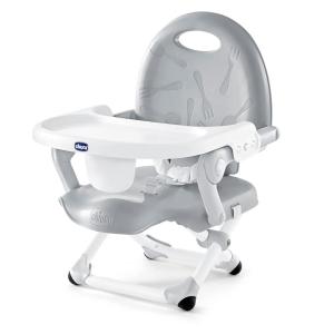 imageChicco Pocket Snack Portable Booster Seat for Babies and Toddlers with 3 Height Adjustments Secure Attachment to Dining Chairs EasytoClean for Children up to 50 lbs  LavenderPurpleGrey