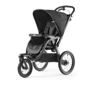 imageChicco TRE Jogging Stroller AllTerrain Stroller Compatible with Chicco Infant Car Seats not Included Baby Travel Gear  GalaxyBlackGalaxy
