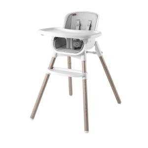 imageChicco Zest 4in1 Folding High Chair Feeding Chair Toddler Chair and Youth Stool MultiUse Easy Clean High Chair  CapriBlueCrema