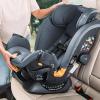 imageChicco Chicco OneFit LX ClearTex AllinOne Car Seat with LeverLock Installation Slim Design Convertible Car Seat Seat for Infants and Children 5100 lbs  EbonyBlackEbony