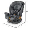 imageChicco Chicco OneFit LX ClearTex AllinOne Car Seat with LeverLock Installation Slim Design Convertible Car Seat Seat for Infants and Children 5100 lbs  EbonyBlackSlate