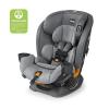 imageChicco Chicco OneFit LX ClearTex AllinOne Car Seat with LeverLock Installation Slim Design Convertible Car Seat Seat for Infants and Children 5100 lbs  EbonyBlackDrift