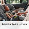imageChicco Chicco OneFit LX ClearTex AllinOne Car Seat with LeverLock Installation Slim Design Convertible Car Seat Seat for Infants and Children 5100 lbs  EbonyBlackObsidian