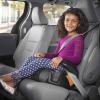 imageChicco GoFit Plus Backless Booster Car Seat with Latch Attachment and QuickRelease Latch Removal Travel Booster Seat for Car Portable Car Booster Seat for Children 40110 lbs  IronBlackIron