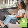 imageChicco GoFit Plus Backless Booster Car Seat with Latch Attachment and QuickRelease Latch Removal Travel Booster Seat for Car Portable Car Booster Seat for Children 40110 lbs  IronBlackSunset