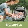 imageChicco KeyFit 35 ClearTex Infant Car Seat and Base RearFacing Seat for Infants 435 lbs Includes Infant Head and Body Support Compatible with Chicco Strollers Baby Travel Gear  CoveGreyAsh