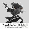 imageChicco KeyFit 35 ClearTex Infant Car Seat and Base RearFacing Seat for Infants 435 lbs Includes Infant Head and Body Support Compatible with Chicco Strollers Baby Travel Gear  CoveGreyOnyx
