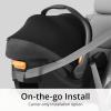 imageChicco KeyFit 35 ClearTex Infant Car Seat and Base RearFacing Seat for Infants 435 lbs Includes Infant Head and Body Support Compatible with Chicco Strollers Baby Travel Gear  CoveGreyAsh