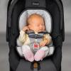 imageChicco KeyFit Infant Car Seat and Base RearFacing Seat for Infants 422 lbs Includes Infant Head and Body Support Compatible with Chicco Strollers Baby Travel Gear  EncoreBlackGreyOrion