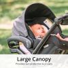 imageChicco KeyFit Infant Car Seat and Base RearFacing Seat for Infants 422 lbs Includes Infant Head and Body Support Compatible with Chicco Strollers Baby Travel Gear  EncoreBlackGreyPewter