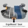 imageChicco KidFit Adapt Plus 2in1 BeltPositioning Booster Car Seat Backless and High Back Booster Seat for Children Aged 4 Years and up and 40100 lbs  EmberBlack