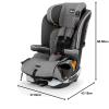 imageChicco MyFit 2in1 Harness Booster Car Seat 5Point Harness Car Seat and High Back Booster for Children 265100 lbs  HavenPurpleGranite