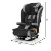 imageChicco MyFit 2in1 Harness Booster Car Seat 5Point Harness Car Seat and High Back Booster for Children 265100 lbs  HavenPurpleNightfall