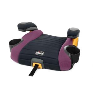 imageChicco GoFit Plus Backless Booster Car Seat with Latch Attachment and QuickRelease Latch Removal Travel Booster Seat for Car Portable Car Booster Seat for Children 40110 lbs  IronBlackVivaci