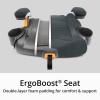 imageChicco KidFit Zip Plus 2in1 BeltPositioning Booster Car Seat Backless and High Back Booster Seat for Children Aged 4 Years and up and 40100 lbs  TaurusBlackGreyReef