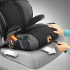 imageChicco KidFit Zip Plus 2in1 BeltPositioning Booster Car Seat Backless and High Back Booster Seat for Children Aged 4 Years and up and 40100 lbs  TaurusBlackGreyTaurus
