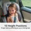 imageChicco KidFit Zip Plus 2in1 BeltPositioning Booster Car Seat Backless and High Back Booster Seat for Children Aged 4 Years and up and 40100 lbs  TaurusBlackGreyObsidian