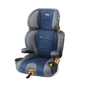 imageChicco KidFit Zip Plus 2in1 BeltPositioning Booster Car Seat Backless and High Back Booster Seat for Children Aged 4 Years and up and 40100 lbs  TaurusBlackGreyVapor