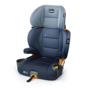imageChicco KidFit Zip Plus 2in1 BeltPositioning Booster Car Seat Backless and High Back Booster Seat for Children Aged 4 Years and up and 40100 lbs  TaurusBlackGreyReef
