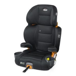 imageChicco KidFit Zip Plus 2in1 BeltPositioning Booster Car Seat Backless and High Back Booster Seat for Children Aged 4 Years and up and 40100 lbs  TaurusBlackGreyObsidian