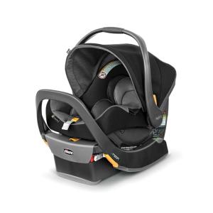 imageChicco KeyFit 35 Zip ClearTex Infant Car Seat and Base RearFacing Seat for Infants 435 lbs ZipOpen Privacy Shield Compatible with Chicco Strollers  ObsidianBlackShadow