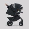imageChicco Bravo Primo ClearTex Trio Travel System Bravo Primo QuickFold Stroller with Chicco KeyFit Max Zip ClearTex Infant Car Seat Car Seat and Stroller Combo  SomersetBlackSomerset