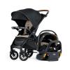 imageChicco Bravo Primo ClearTex Trio Travel System Bravo Primo QuickFold Stroller with Chicco KeyFit Max Zip ClearTex Infant Car Seat Car Seat and Stroller Combo  SomersetBlackSomerset