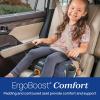 imageChicco GoFit ClearTex Plus Backless Booster Car Seat Latch Attachment QuickRelease Latch Removal Portable Car Booster Seat for Children at Least 4 Years Old and 40110 lbs  ObsidianBlackConfetti